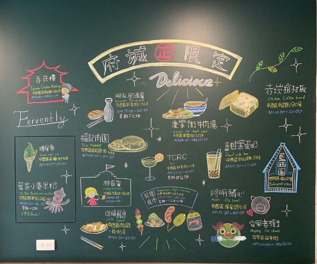 BIRD series B&B&Hostel複合式民宿 Tainan Exterior foto
